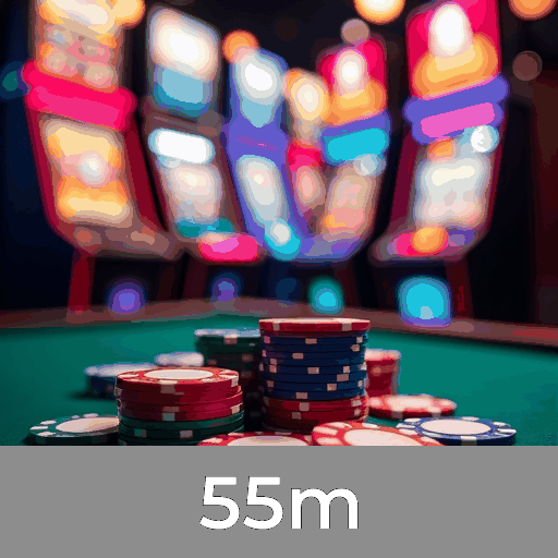 55m: Jogos de Cassino Cheios de Emoção e Grandes Chances de Ganhar